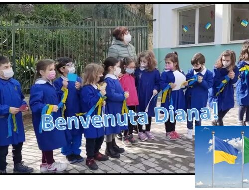 21 Marzo 2022- La scuola primaria di Marineo accoglie Diana, bambina ucraina.